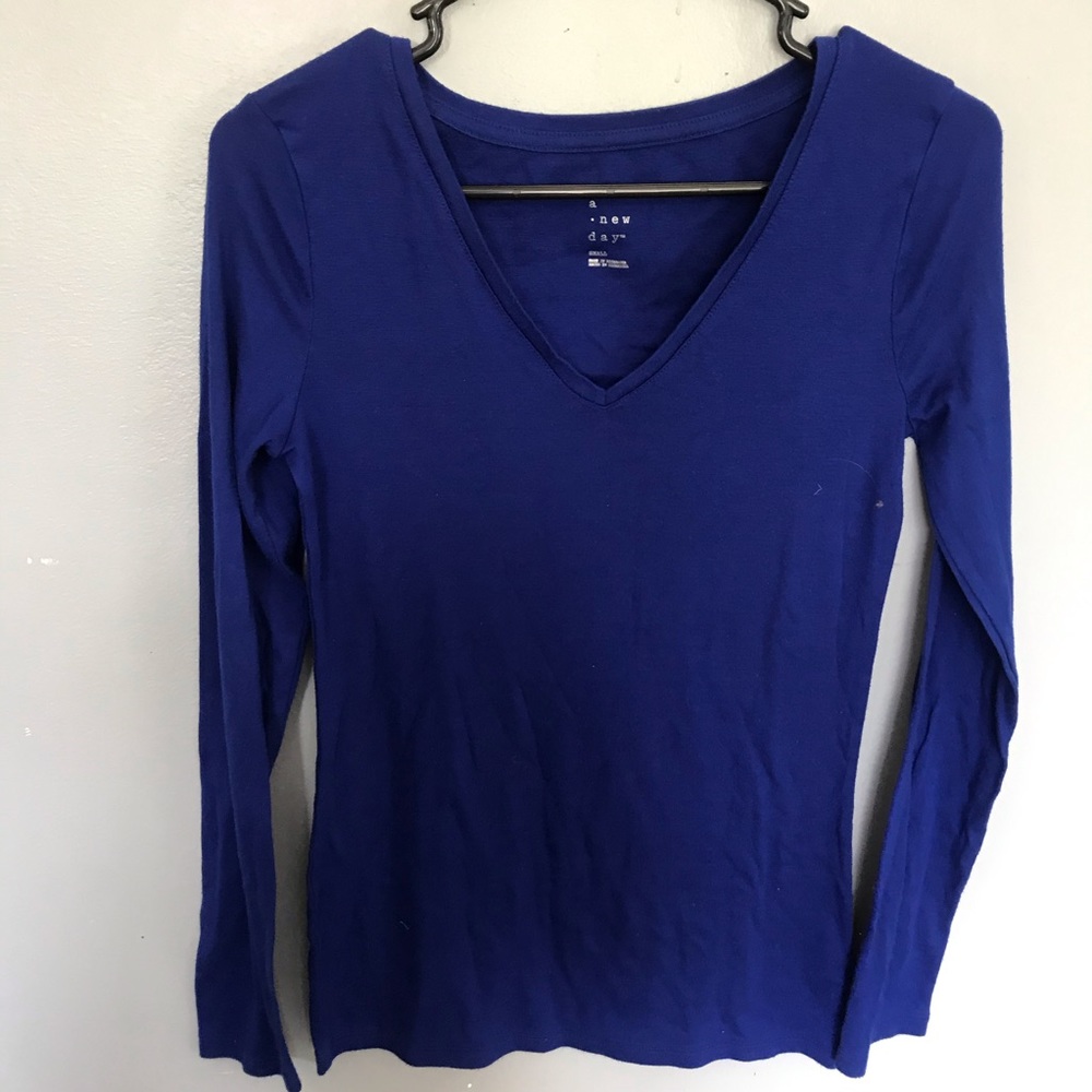 A New Day Royal Blue Long Sleeve